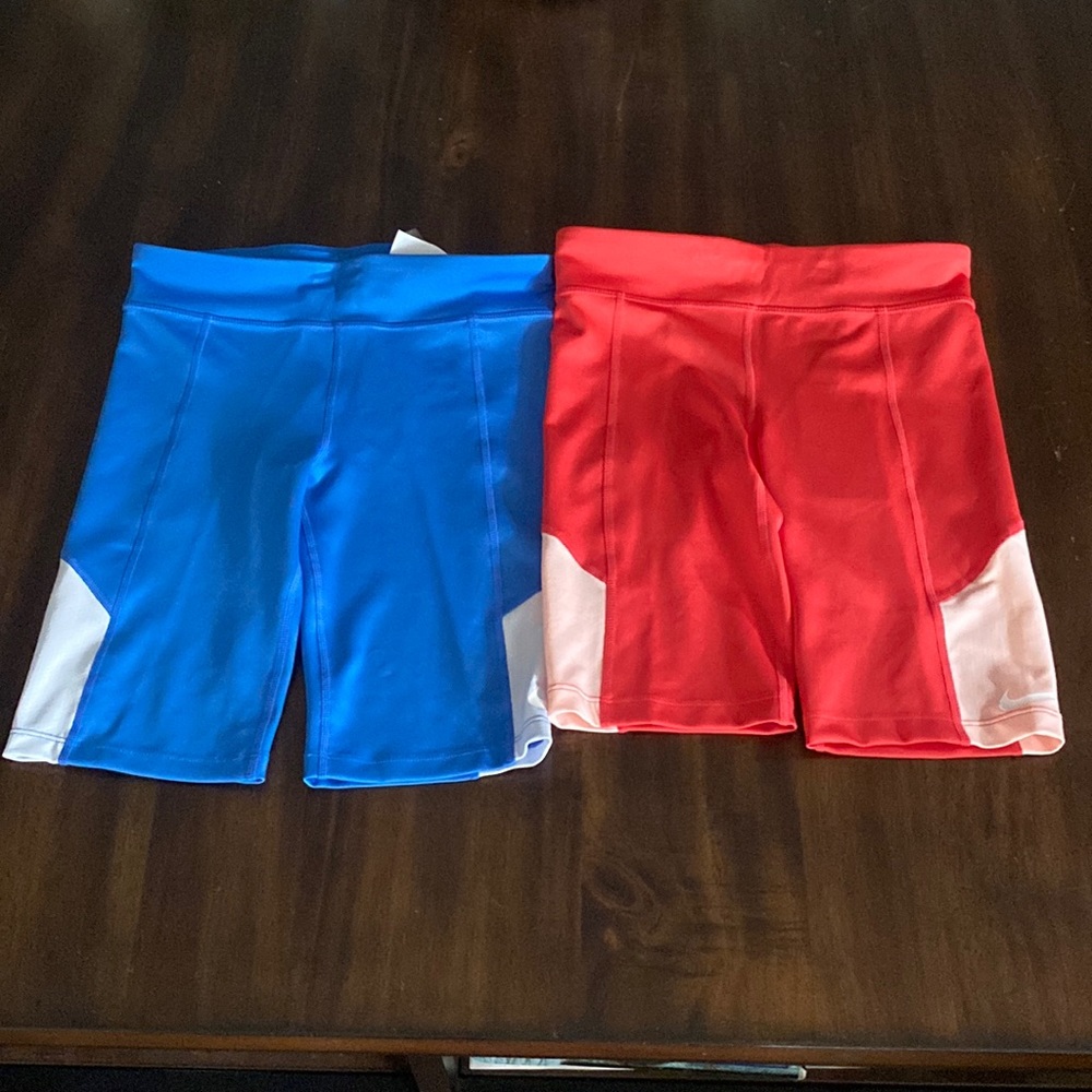 Girls nike bike shorts